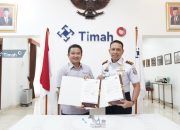 Tingkatkan Pengamanan di WIUP Laut, Dirut PT Timah Tandatangi Kerja Sama dengan Kepala Stasiun Bumi Bakamla Babel
