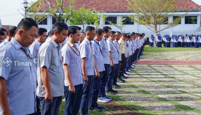 Peringati Hari Kesaktian Pancasila, Karyawan PT Timah Gelar Upacara di Masing-masing Wilayah Operasional
