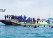 Lakukan Transplantasi Terumbu Karang, Polairud Babel Gandeng PT Timah