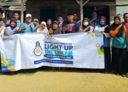 Program Light Up The Dream, PLN Lakukan Penyalaan Listrik Gratis Masyarakat di Desa Cambai Selatan