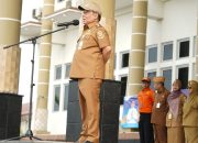 Pimpin Apel Perdana, Pj Wako Unu Ibnudin Siap Jalankan Inpres dan Sukseskan Pilkada Ulang Agustus 2025