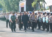 Kasrem 045/Gaya Hadiri Apel Gelar Pasukan Operasi Keselamatan Menumbing