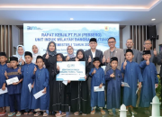 PLN Babel Santuni Dhuafa di Tengah Raker Semester 1 2025