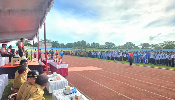Kejurda Pelajar Pangkalpinang 2025 Resmi Dibuka, 819 Siswa Bertarung di 8 Cabang Olahraga
