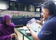 Mobil Sehat PT Timah Layani Ratusan Warga Belitung Secara Gratis