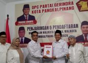 Basit Sucipto Jadi Pendaftar Pertama Balon Wali Kota Pangkalpinang di Gerindra