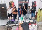 Rumah Ditinggal Mudik Digasak Maling, Tim Naga Polresta Pangkalpinang Ringkus Pelaku dan Amankan BB di Kebun Pisang