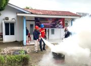 Departement HSE Area Kundur Gelar Pembinaan Pemadam Kebakaran di Klinik Prtama Bakti Timah Perayun