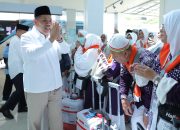 Gubernur Hidayat Lepas 370 Jemaah Haji Babel, Titip Doa untuk Daerah