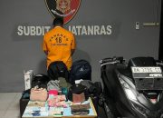 Penjambret Ditangkap Satgas Gakkum Polda Babel, Gunakan Uang Curian untuk Bayar Pinjol