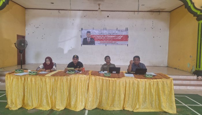 Johan Vigario Edukasi Warga Bangka Barat Soal Aturan Konservasi Lingkungan