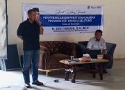 Zeki Yamani Sosialisasikan Perda Pertambangan untuk Edukasi Hukum Warga Bangka Tengah