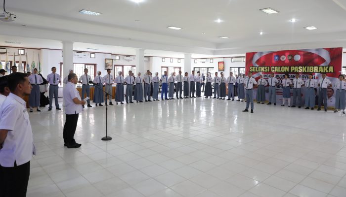 56 Siswa Ikuti Seleksi Calon Paskibraka Babel 2025