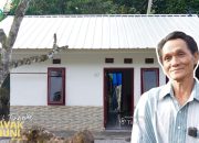 PT Timah Bangun Rumah Layak Huni Untuk Warga Bangka, Suparjan Tak Khawatir Lagi Rumahnya Akan Roboh