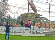 Patung Ketam Remangok, Jejak Kepemimpinan Molen di Gerbang Kota Pangkalpinang yang Hidupkan Ekonomi Warga