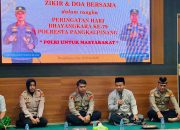 Sambut HUT ke-79 Bhayangkara, Polresta Pangkalpinang Gelar Zikir dan Doa Bersama