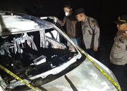 Ledakan Gegerkan Warga Beluluk, Diduga Tulang Manusia Ditemukan di Mobil Terbakar