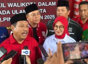 Saparudin–Dessy Resmi Daftar ke KPU Pangkalpinang, Diusung Enam Partai