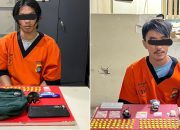 Satresnarkoba Polresta Pangkalpinang Ringkus Dua Pengedar Sabu dan Ekstasi