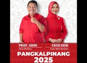 Saparudin–Dessy Resmi Diusung PDI Perjuangan di Pilkada Ulang Pangkalpinang 2025