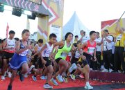 2.800 Peserta Ramaikan Bhayangkara Babel Run 2025
