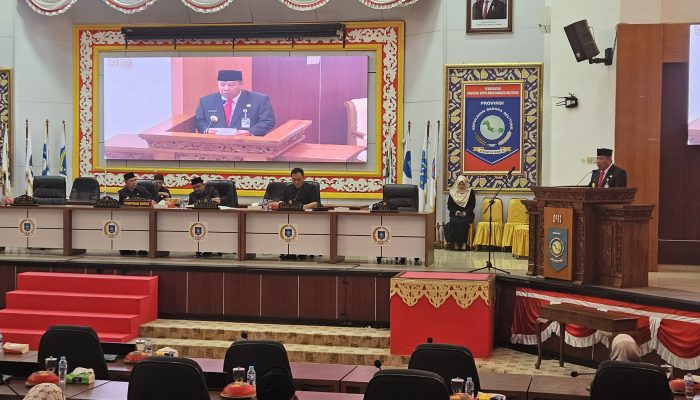 Gubernur Sampaikan Ranperda Perubahan APBD 2025 ke DPRD Babel, Anggaran Belanja Dikurangi 17 Persen