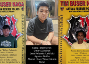 Tim Buser Naga Polresta Pangkalpinang Tangkap Tiga Pelaku Begal, Kerugian Korban Capai Rp219 Juta