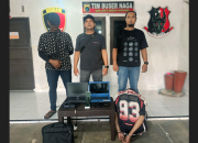 Gadaikan Laptop Curian demi Judi Online, Residivis Kasus Narkoba Diringkus Tim Buser Naga