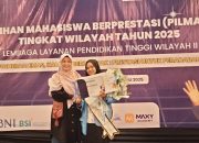 Prestasi Gemilang Mahasiswi UBB di Ajang Pilmapres Wilayah II 2025, Amelia Raih Juara Harapan III