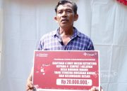 Selamat dari Badai, Nelayan Burung Mandi Dapat Bantuan PT Timah di HUT ke-49