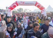 Ribuan Masyarakat Belinyu Tumpah Ruah Ikuti Pekan Sehat HUT ke-49 PT Timah Tbk