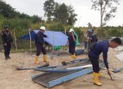 PT Timah Tbk Bersama Tim Gabungan Tertibkan Tambang Ilegal di Belitung
