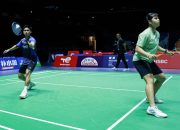 Tim Bulutangkis Indonesia Langsung Berlatih di Adidas Arena Jelang Kejuaraan Dunia