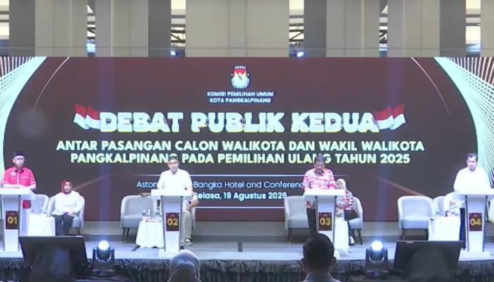 Empat Kandidat Wali Kota Pangkalpinang Paparkan Strategi Dongkrak Ekonomi Lewat Pariwisata