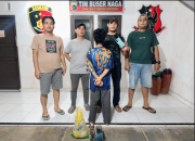 Buser Naga Polresta Pangkalpinang Tangkap Pelaku Pencurian dan Pengrusakan di Gabek