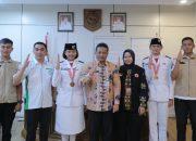 Kenzo dan Fitri Disambut Hangat, Pemprov Apresiasi Paskibraka Nasional Perwakilan Babel
