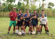 PT Timah Dorong Lahirnya Bibit Unggul Sepak Bola dari Desa Rias, Salurkan Bantuan untuk SSB Tunas Mandiri