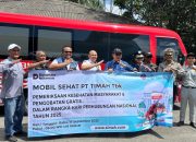 Hari Perhubungan Nasional, PT Timah dan Dishub Belitung Timur Hadirkan Mobil Sehat di Terminal Manggar