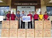 Dukung Program Ketahanan Pangan dan Pertanian, PT Timah Serahkan Mesin Tanam Jagung untuk Polres Bangka Selatan
