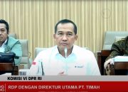 Dirut PT Timah Ungkap Tantangan Produksi dan Hilirisasi, Minta Dukungan Kebijakan Komisi VI DPR RI