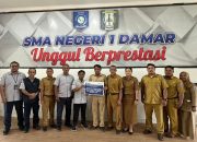 PT Timah Tbk Dukung Peningkatan Sarana Pendidikan di SMAN 1 Damar