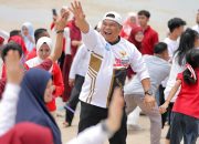 Diskominfo Babel Gelar Family Gathering di Pantai Pukan 2, Pererat Kekompakan Pegawai