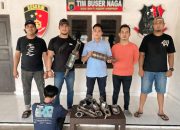 Spesialis Pencuri Katalis Knalpot di 12 TKP Ditangkap Tim Buser Naga Polresta Pangkalpinang