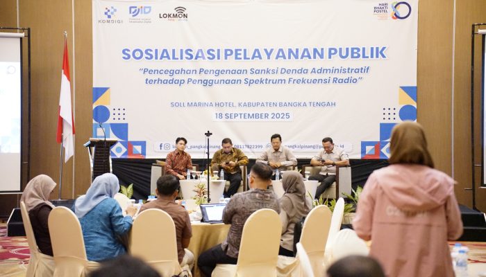 Loka Monitor SFR Pangkalpinang Dorong Pencegahan Pelanggaran Frekuensi Radio lewat Sosialisasi Publik