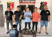 Spesialis Pencuri Katalis Knalpot Dibekuk Tim Buser Naga Polresta Pangkalpinang