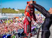 MotoGP Misano: Marc Marquez Tahan Tekanan Bezzecchi, Dekatkan Diri ke Gelar Juara Dunia