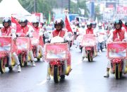 Karnaval Kendaraan Hias Tutup Semarak Pawai Kemerdekaan di Babel