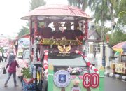 Sekretariat DPRD Babel Angkat Tudung Saji sebagai Simbol Budaya di Karnaval Kendaraan Hias