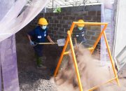 Warga Binaan Nusakambangan Olah Limbah PLTU Jadi Batako dan Paving