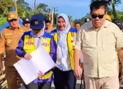 Gubernur Babel Tinjau Jembatan Putus di Air Ruak, Perintahkan Perbaikan Cepat